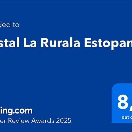 Hostal La Rurala Estopanya Estopiñán del Castillo Kültér fotó