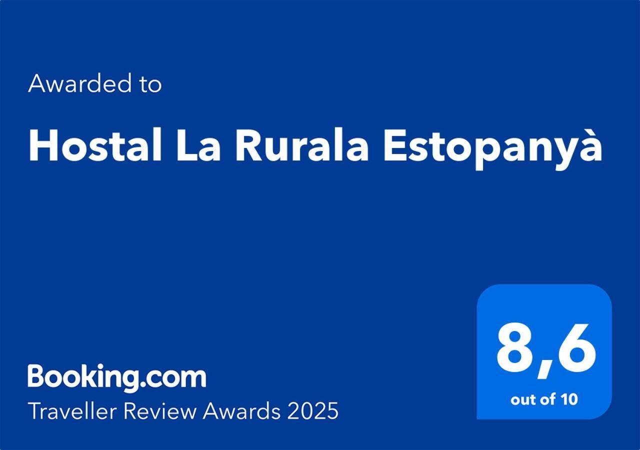 Hostal La Rurala Estopanya Estopiñán del Castillo Kültér fotó